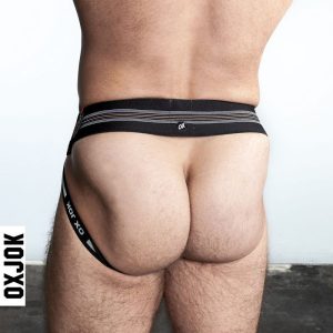 Oxballs Slingjock Upthrust Slider-Strap Jock Black Iron 168392 1 Oxballs Slingjock Upthrust Slider-Strap Jock Black Iron