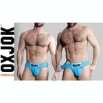 Oxballs Slingjock Upthrust Slider-Strap Jock Black Iron