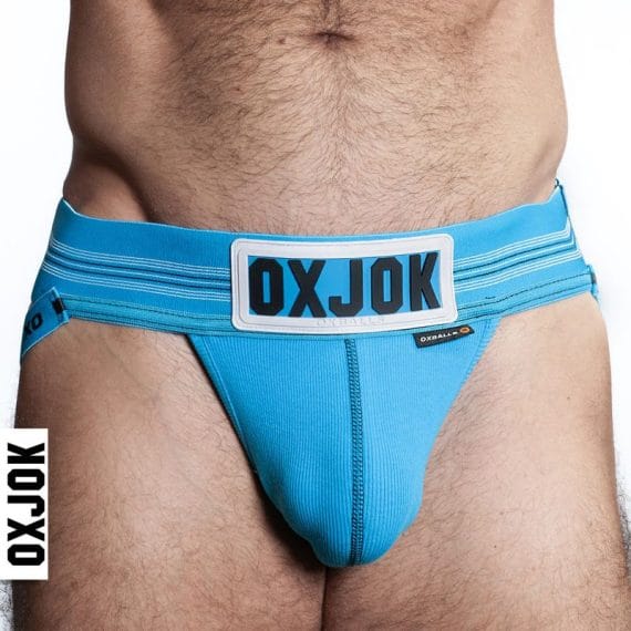 Oxballs Slingjock Upthrust Slider-Strap Jock Black Iron
