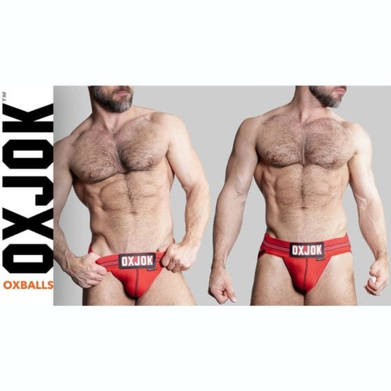 Oxballs Slingjock Upthrust Slider-Strap Jock Black Iron Oxballs Slingjock Upthrust Slider-Strap Jock Black Iron