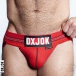 Oxballs Slingjock Upthrust Slider-Strap Jock Black Iron