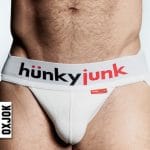 Oxballs Hunker Slider Strap Jock White Snow