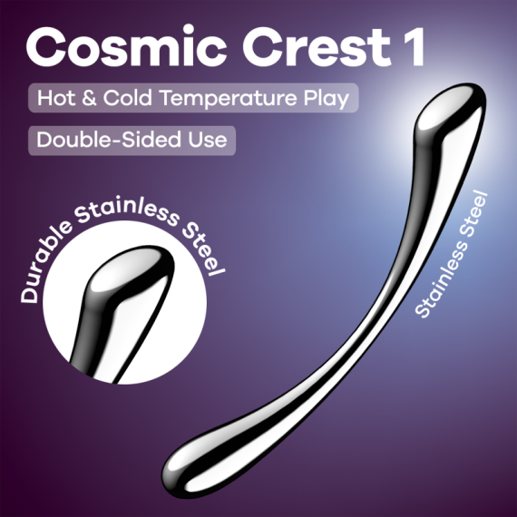 Satisfyer Cosmic Crest 1 Metal Dildo Satisfyer Cosmic Crest 1 Metal Dildo