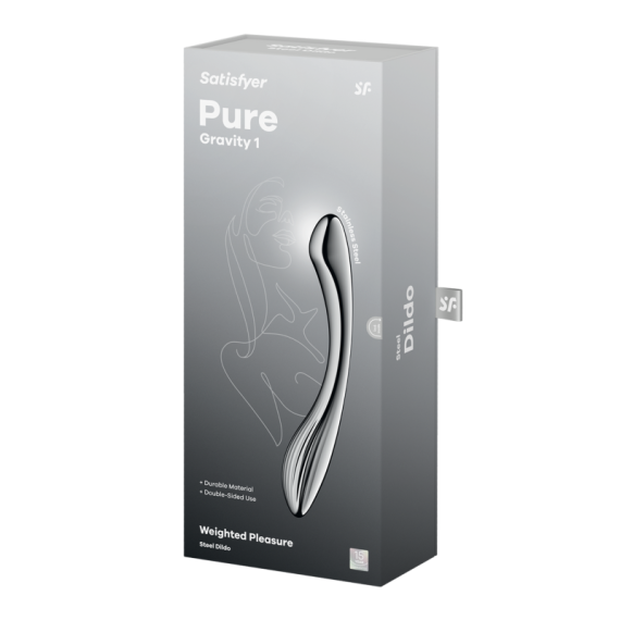 Satisfyer Pure Gravity 1 Metal Dildo Satisfyer Pure Gravity 1 Metal Dildo