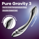 Satisfyer Pure Gravity 3 Metal Dildo