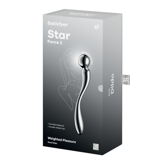 Satisfyer Star Force 2 Metal Dildo Satisfyer Star Force 2 Metal Dildo