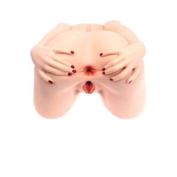 Spread Me Pussy and Anal Masturbator Torso Monica