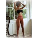 Afterglow Micro Fishnet Tights Fuchsia