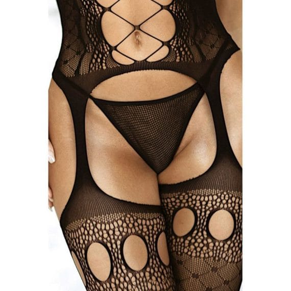 Mesh Net G-String White