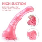 Duke Horse Dong w Balls Pink XXL