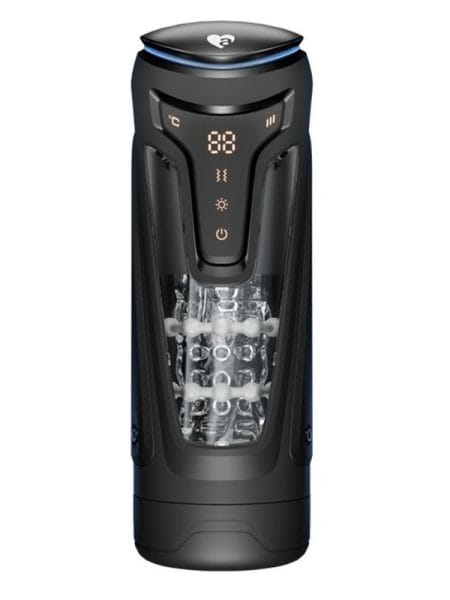 Warrior Thrusting Vibrating Heating USB Masturbator