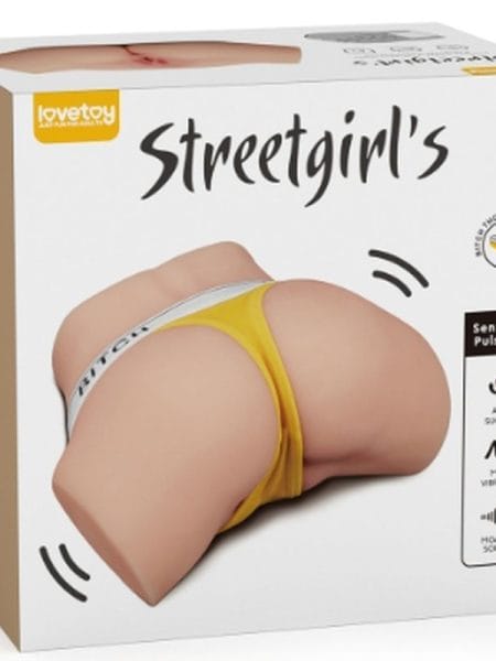 Streetgirls Sensation Pulse Flesh Masturbator With Thong Included