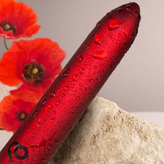 Poppy Red Rechargeable Bullet Poppy Red Rechargeable Bullet
