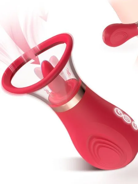 Sybil 3-in-1 Sucking Licking Tickling Stimulator
