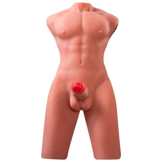Jason 8kg USB Auto Thrusting 17cm Cock and Ass Male Torso