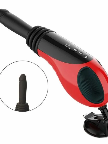 Adjustable Heating Vibrating Thrusting Dildo Machine