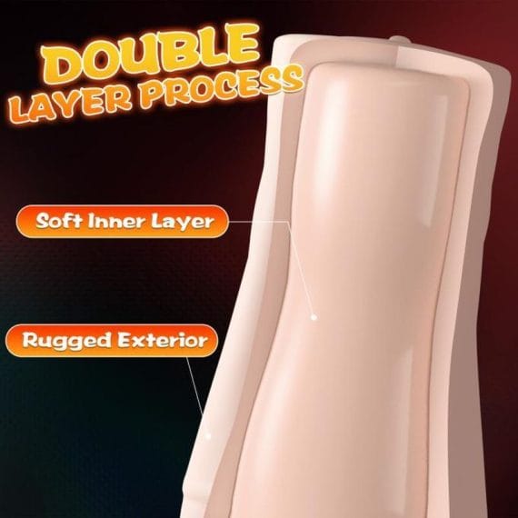 Penny Pussy Dual Layer Vibrating Masturbator Penny Pussy Dual Layer Vibrating Masturbator