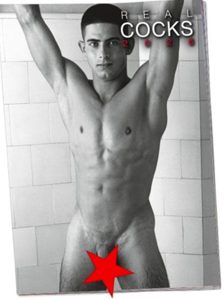Real Cocks Wall Calendar 2026