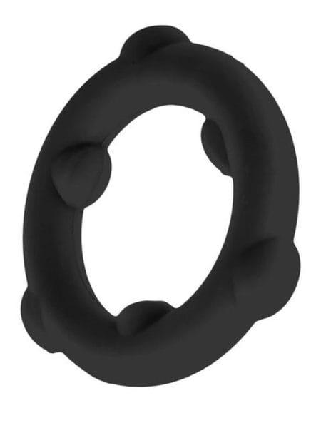 Spinner Silicone Ring Black