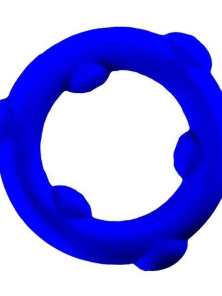 Spinner Silicone Ring Blue