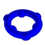 Spinner Silicone Ring Blue