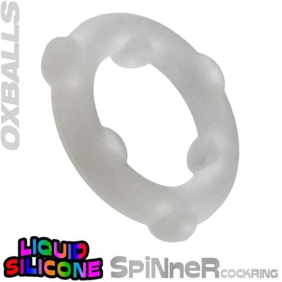 Spinner Silicone Ring Clear Spinner Silicone Ring Clear