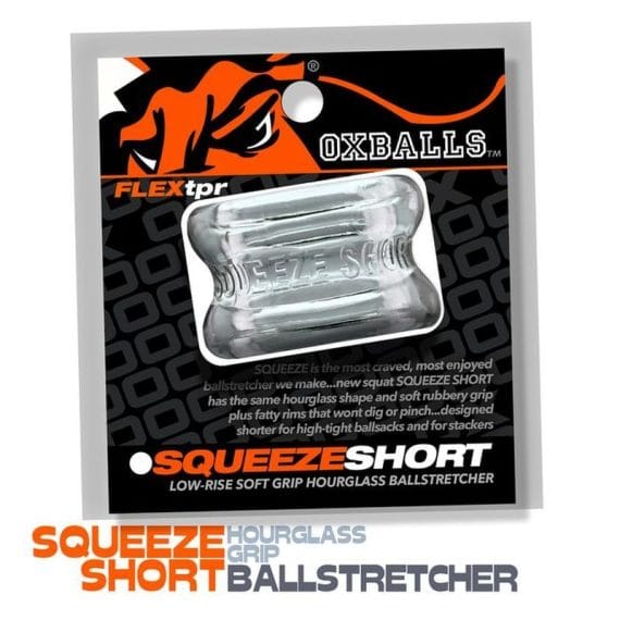 Squeeze Short Ballstretcher Clear Squeeze Short Ballstretcher Clear