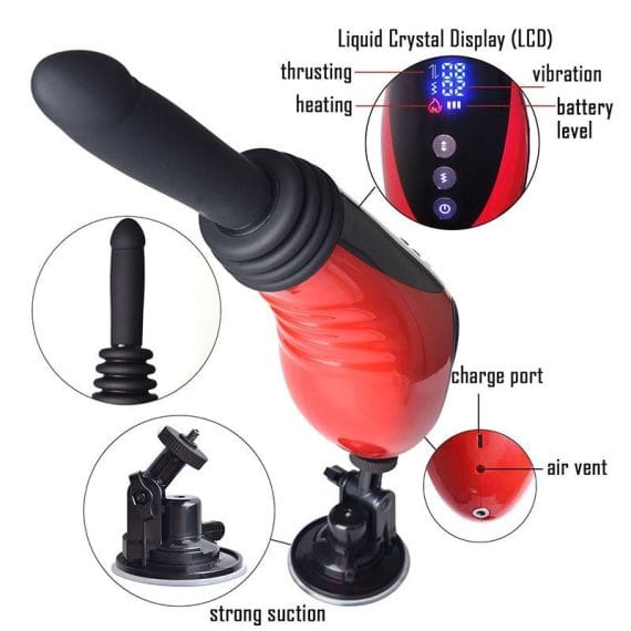 Thrusting Vibrating Fuck Machine