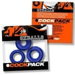 Cockpack 3 Pc Ring Set Blue