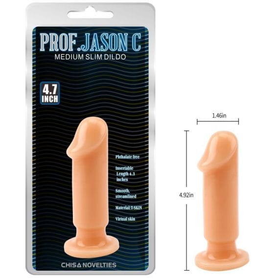 Cock Plug Flesh Medium 4.7in