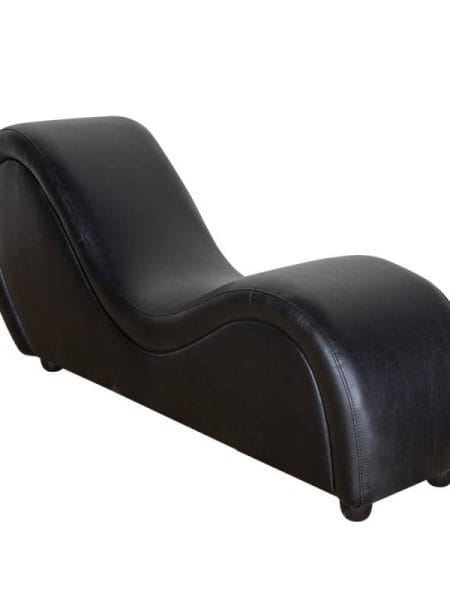 Kama Sutra Mebon Chaise Love Lounge Black