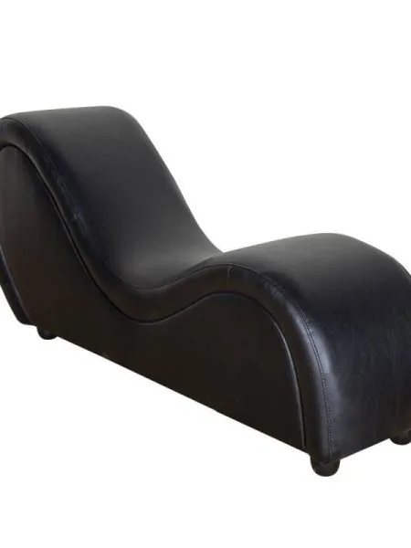 Kama Sutra Mebon Chaise Love Lounge Black