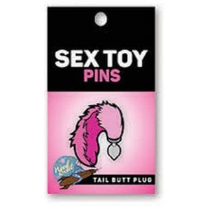 168753 1 Tail Butt Plug Enamel Pin
