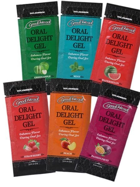 GoodHead Oral Delight Gel 6 Pc Fruity