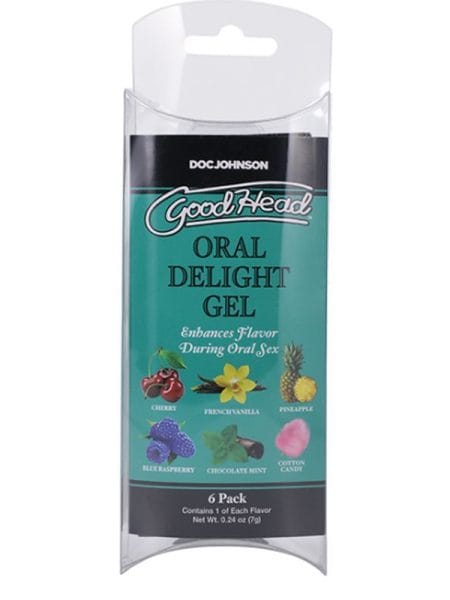 GoodHead Oral Delight Gel 6 Pc Sweet
