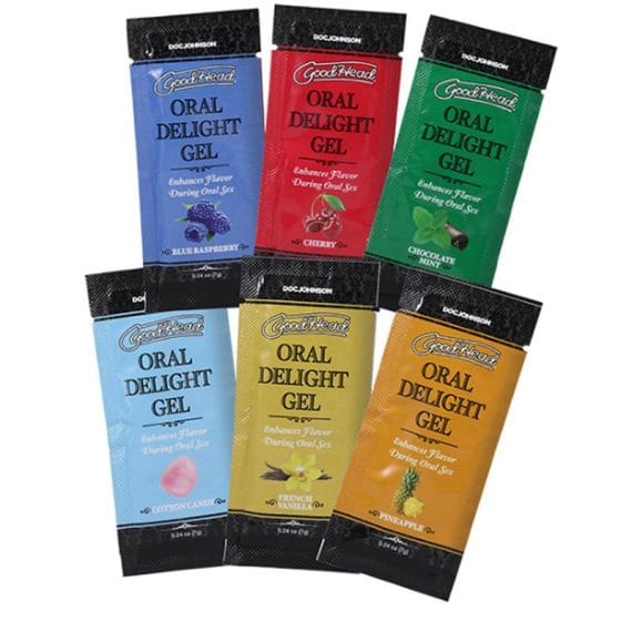 GoodHead Oral Delight Gel 6 Pc Sweet