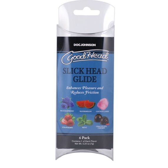 Goodhead Slick Head Glide 6 Pc Assorted GoodHead Slick Head Glide 6 Pc Assorted
