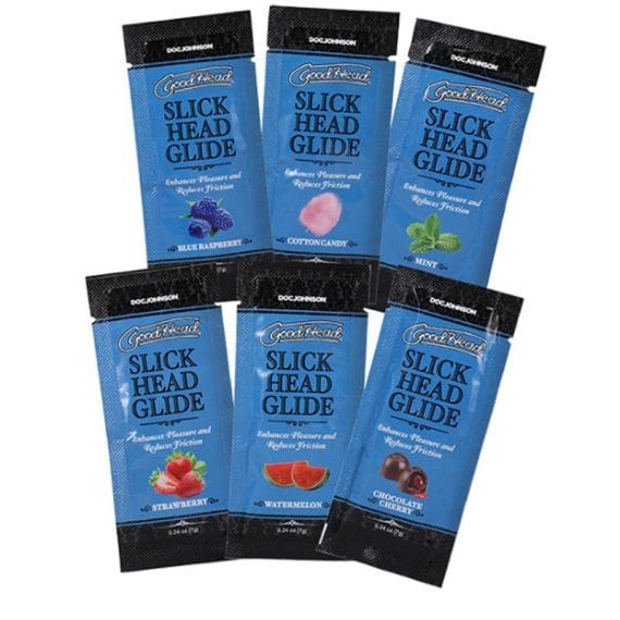 Goodhead Slick Head Glide 6 Pc Assorted GoodHead Slick Head Glide 6 Pc Assorted