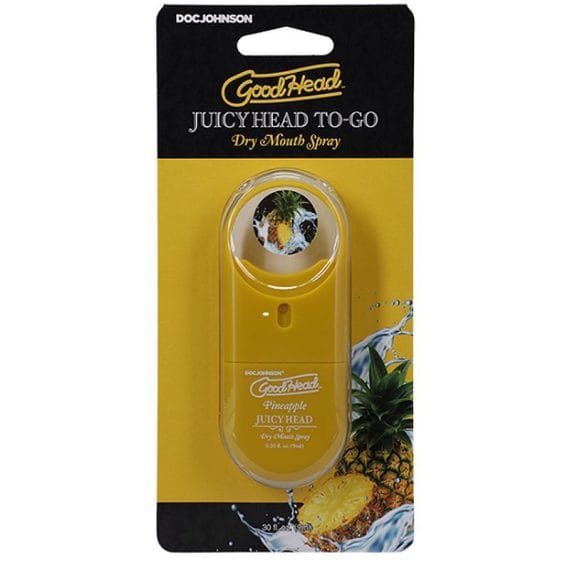 Goodhead To Go Juicy Head Spray Pineapple 9Ml GoodHead To Go Juicy Head Spray Pineapple 9ml
