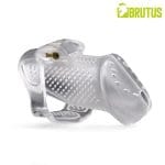 Brutus Airmesh Chastity Cage Clear