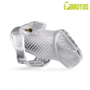 Brutus Airmesh Chastity Cage Clear 168773 1 Brutus Airmesh Chastity Cage Clear