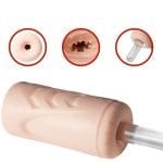 Suctroker Dual Density Vibrating Sucking Vaginal Masturbator V1