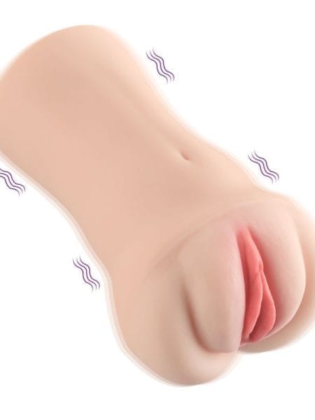 Brenna Dual Density 3 Speed 7 Mode Vibrating Realistic Masturbator