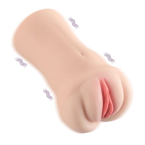 Brenna Dual Density 3 Speed 7 Mode Vibrating Realistic Masturbator