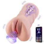 Sora App Controlled Thrusting Vibrating Realistic Vaginal Masturbator