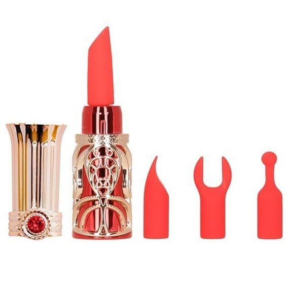 Ruby Kiss 4 In 1 Lipstick Vibrator