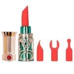 Emerald Kiss 4 In 1 Lipstick Vibrator