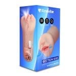 Suction Kiss Sucking Vibrating Mouth Masturbator Flesh