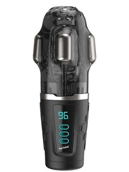 Hypershaker Automatic App Controlled LCD Masturbator Black