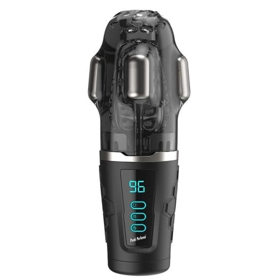 Hypershaker Automatic App Controlled Lcd Masturbator Black Hypershaker Automatic App Controlled LCD Masturbator Black